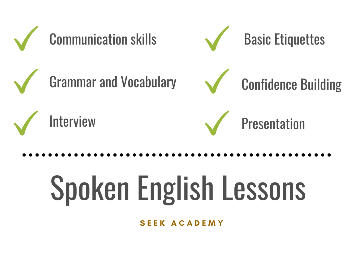 English Spoken Course Outline